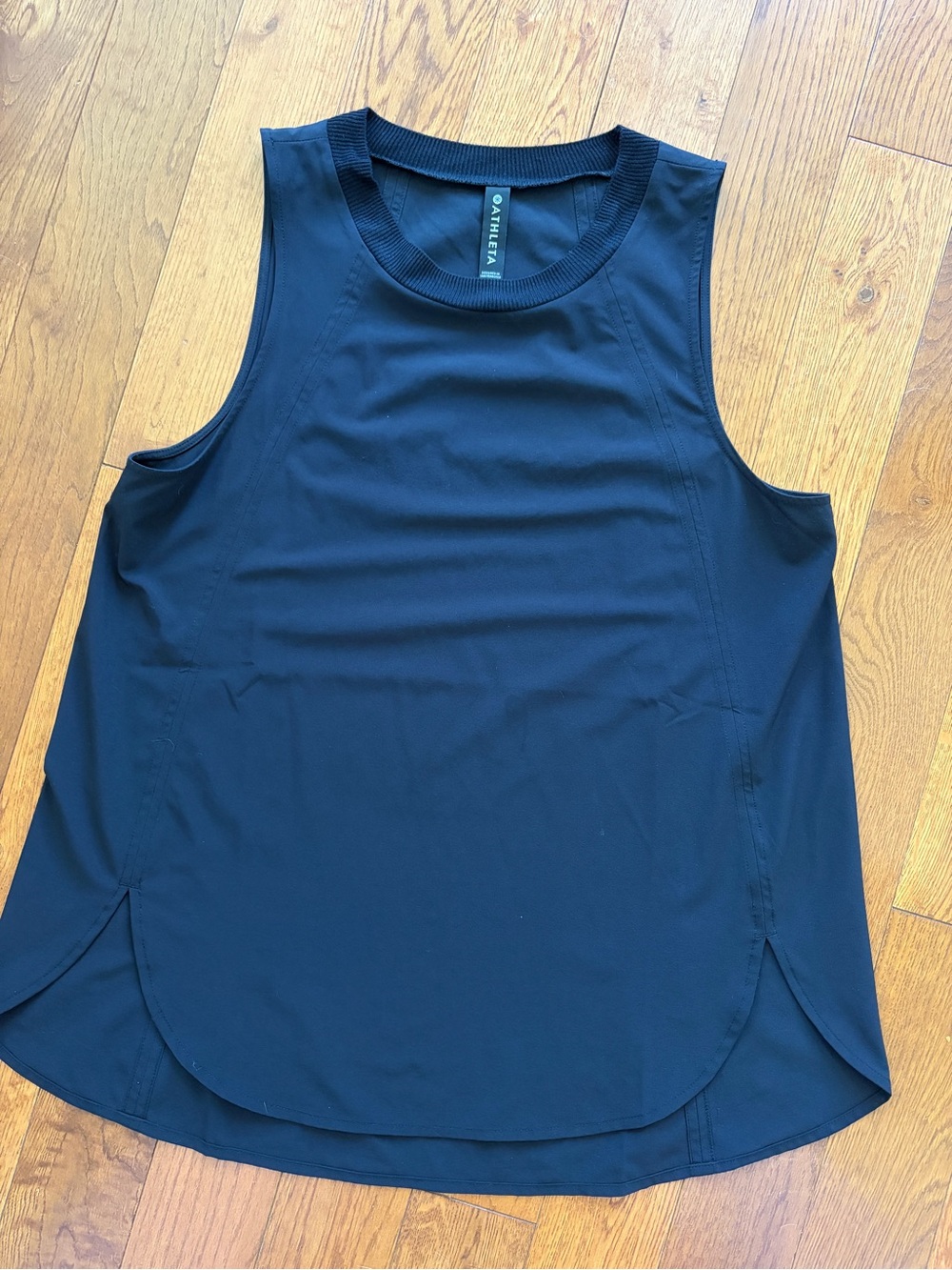 Athleta  Black Athletic Tank Top